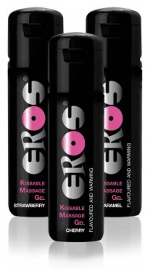Gel De Masaj Cu Efect De Incalzire Kissable, Aroma Cirese, 100 Ml