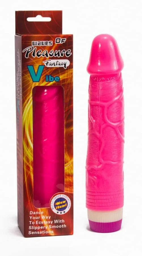 Vibrator Waves Of Pleasure Fantasy Vibe, Roz, 21 Cm