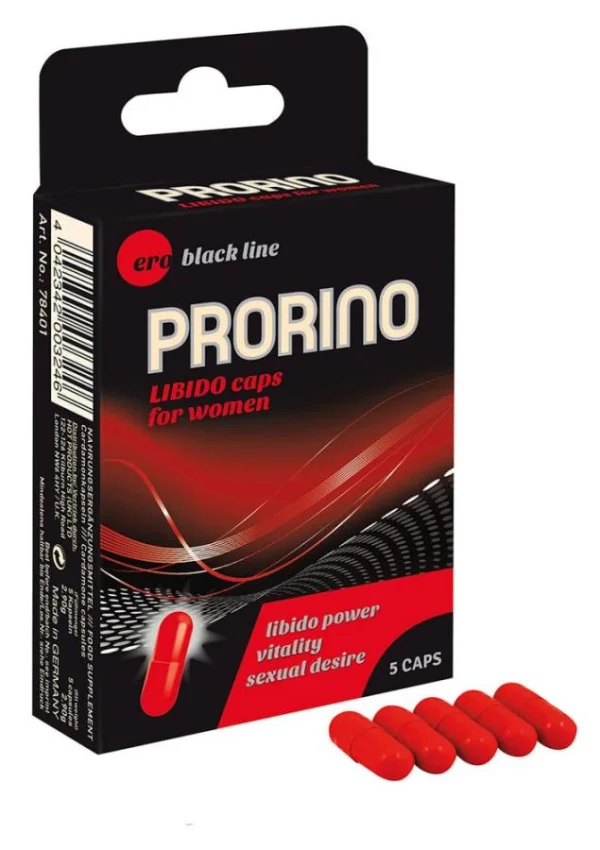 Capsule Stimulare Libido Prorino Libido  - 5 Buc.