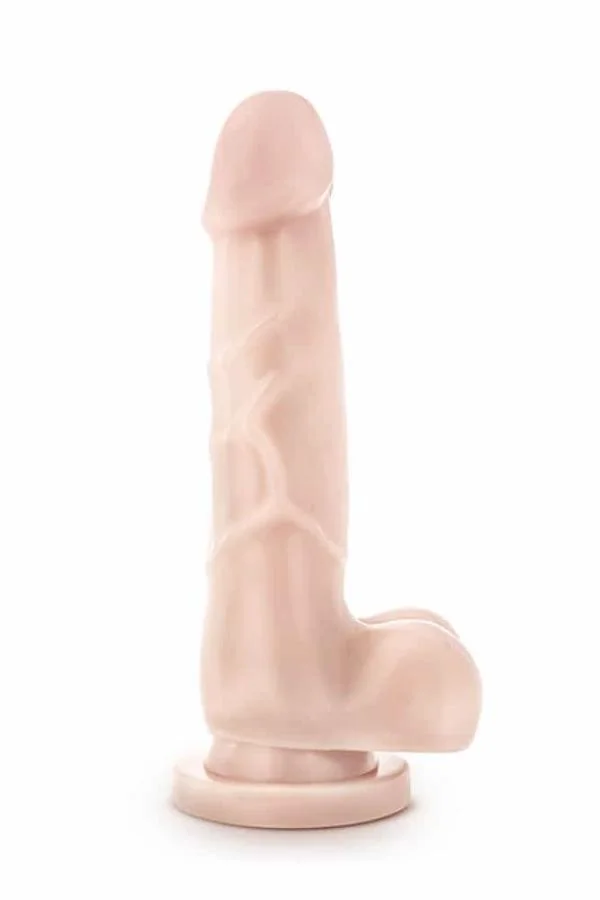 Dildo Clasic Cu Ventuza Dr. Skin Basic, Natural, 19.5 Cm