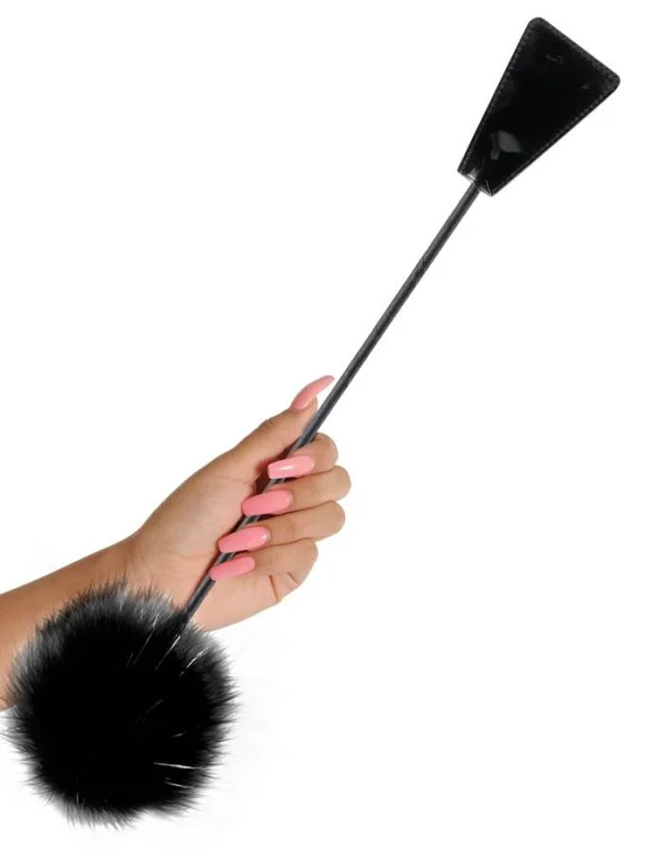 Stimulator Erotic 2-in-1, Negru, 53 Cm