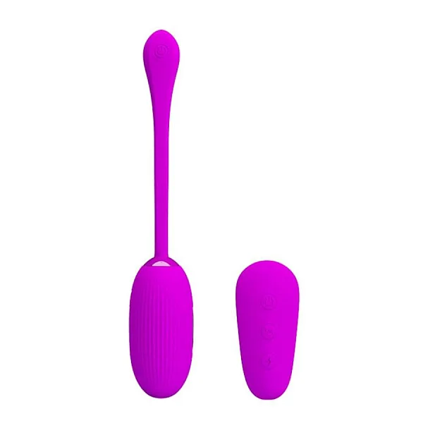 Ou Vibrator Electro Shock Fun, Violet, 19 Cm