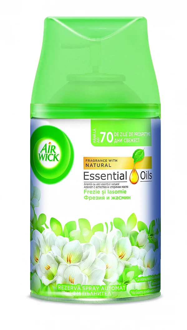 Air Wick Freshmatic Rezerva Odorizant De Camera, Frezie Si Iasomie, 250 Ml