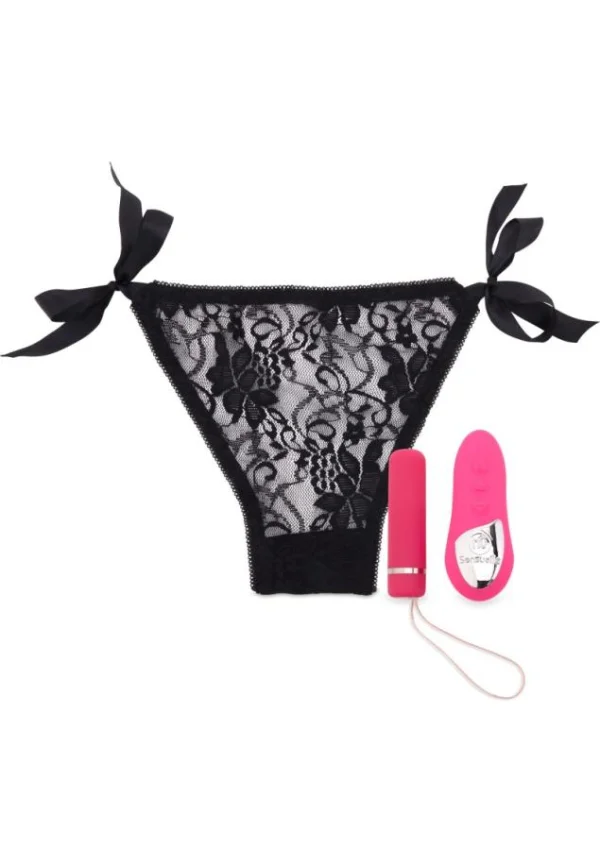 Chiloti Cu Glont Vibrator Si Telecomanda Pink