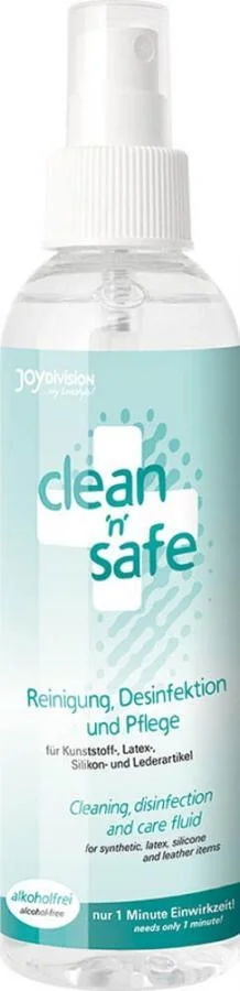 Solutie Curatare Jucarii Erotice Clean N Safe, 200 Ml