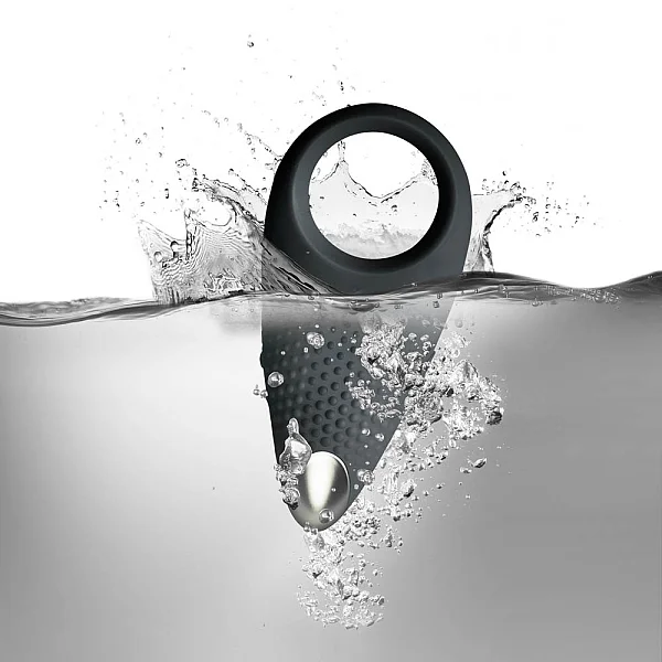Inel Pentru Penis Cu Vibratii Empower, Negru