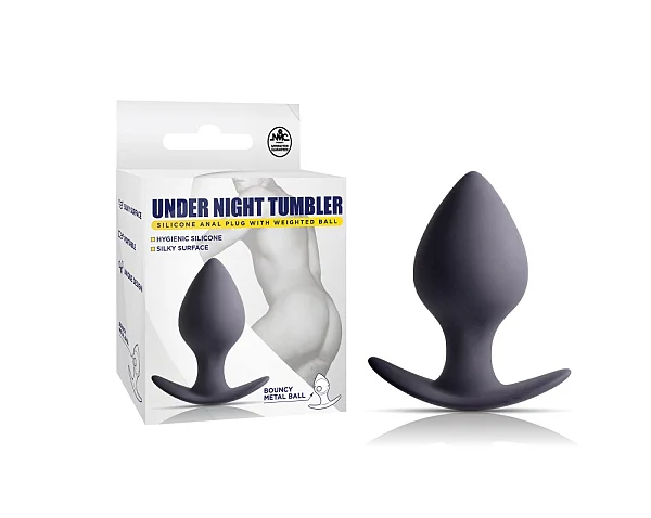 Under Night Tumbler Anal Plug With Weighted Ball Iii