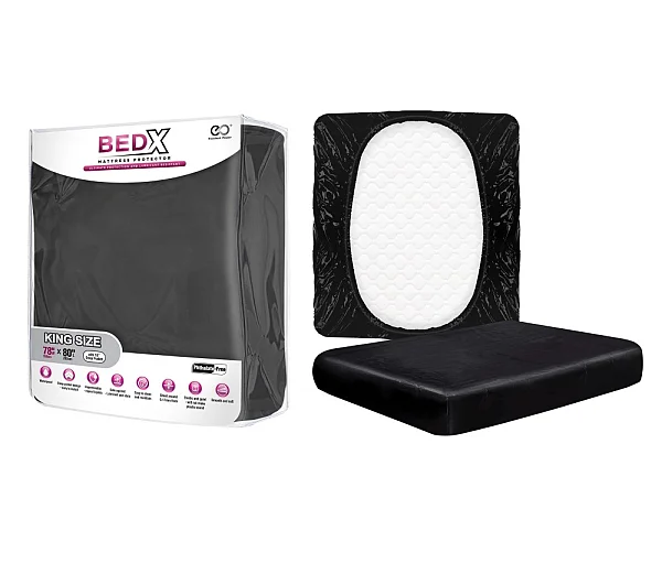 Bed X - Mattress Protector - King Size Black