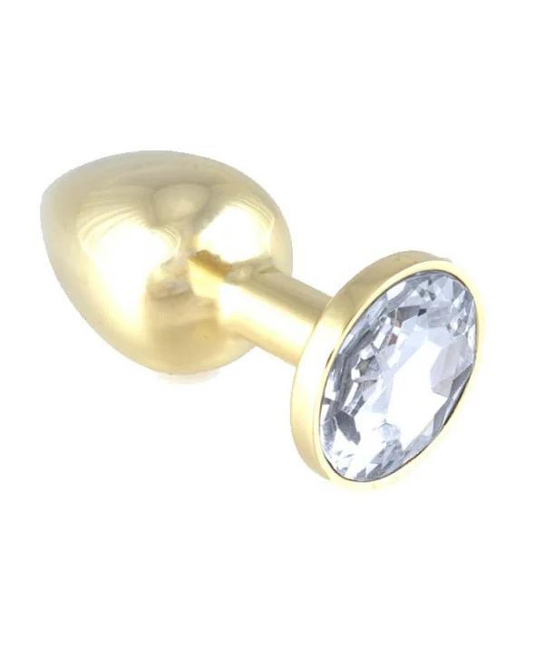 Dop Anal Metalic Cu Bijuterie, 7.3 Cm