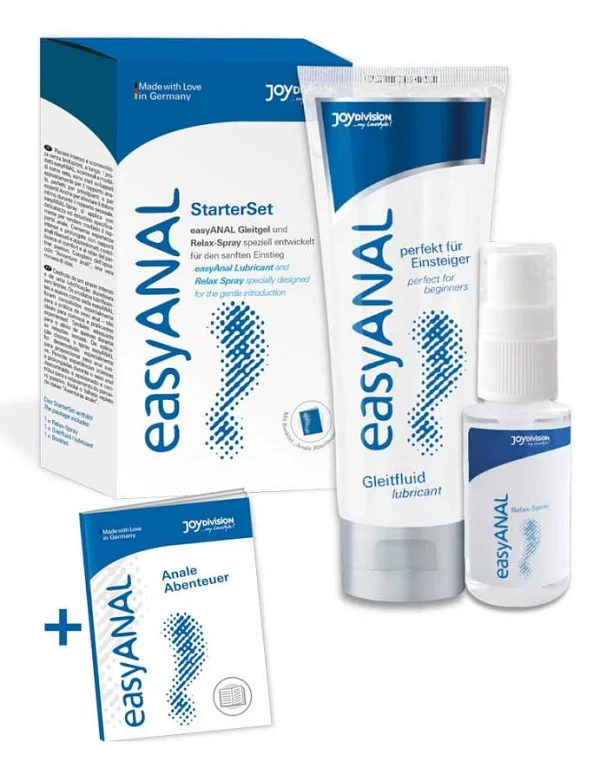 Set Easyanal: Spray Anal Relax, 30 Ml + Lubrifiant Anal, 80 Ml