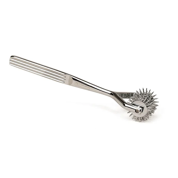 Accesoriu Stimulare Erotica Five-row Wartenberg Pinwheel, Argintiu