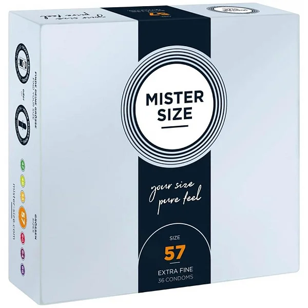 Mister Size 57 Mm Condoms 36 Pieces