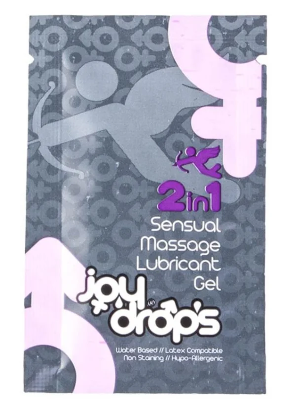 2 In 1 Lubrifiant/ Gel De Masaj Senzual, 5 Ml