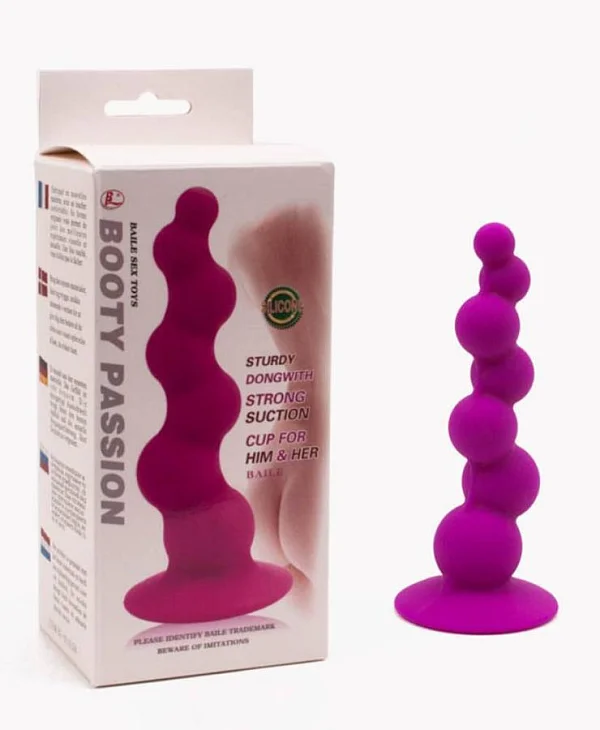 Bile Anale Booty Passion, Violet, 17 Cm
