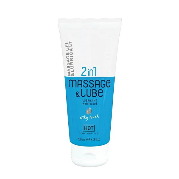Gel Lubrifiant Si Masaj 2in1 Silky Touch, 200 Ml