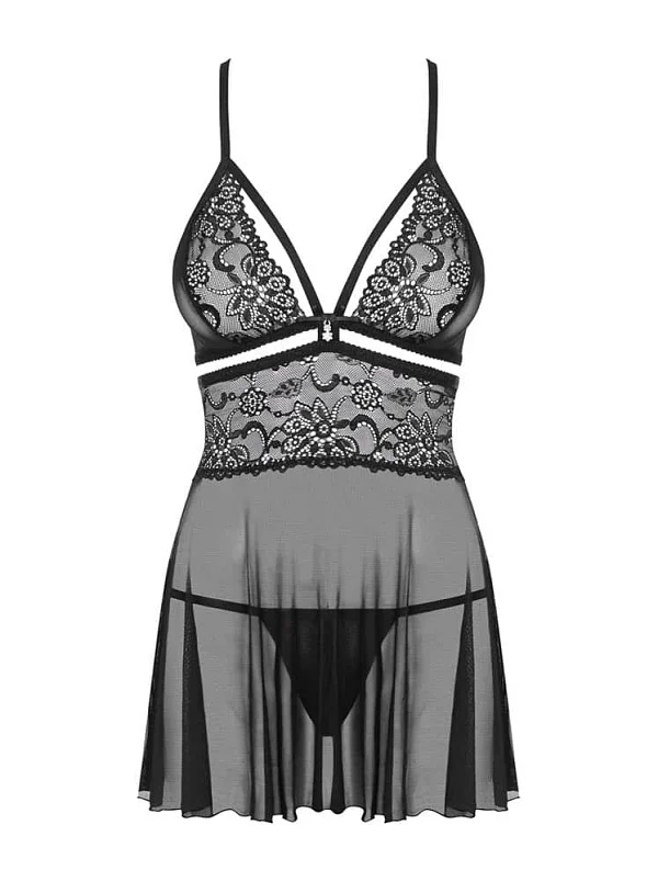 Lenjerie Babydoll Si Chilotei Snur - L/xl 2xl, L/xl, S-m