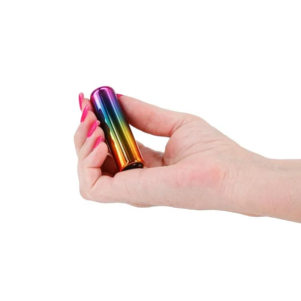 Glont Vibrator Chroma Rainbow, Multicolor, Small