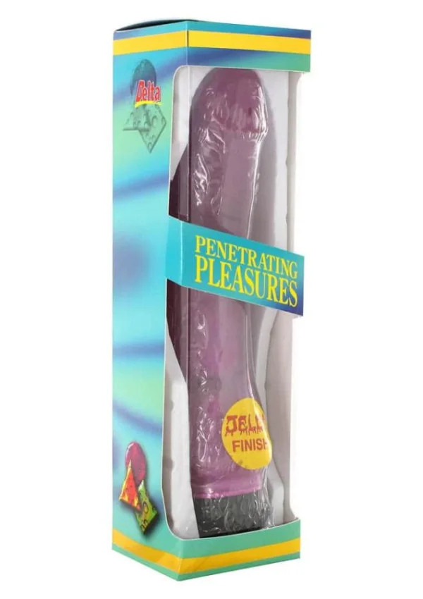 Vibrator Realistic Penetrating Pleasures, Mov, 21 Cm