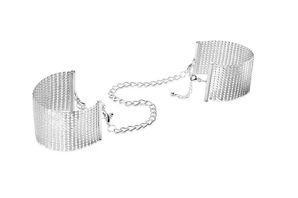 Catuse Cu Lant Désir Metallique, Argintiu