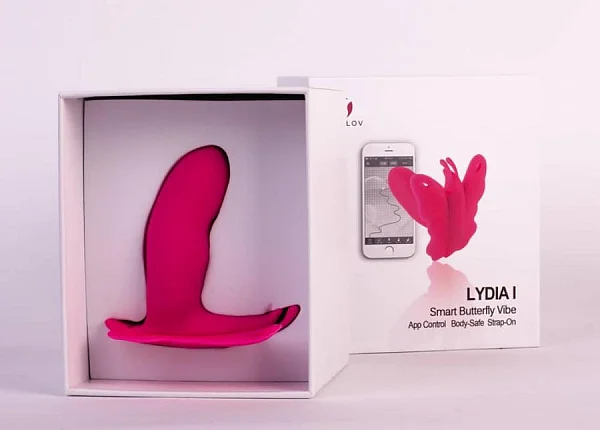 Vibrator Lydia I Smart Butterfly Vibe, Roz