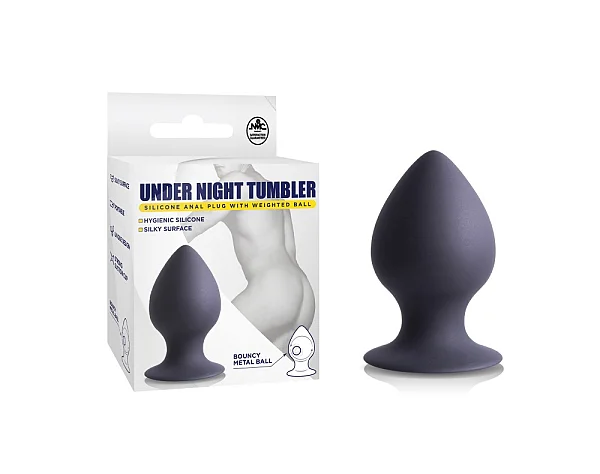 Under Night Tumbler Anal Plug With Weighted Ball I