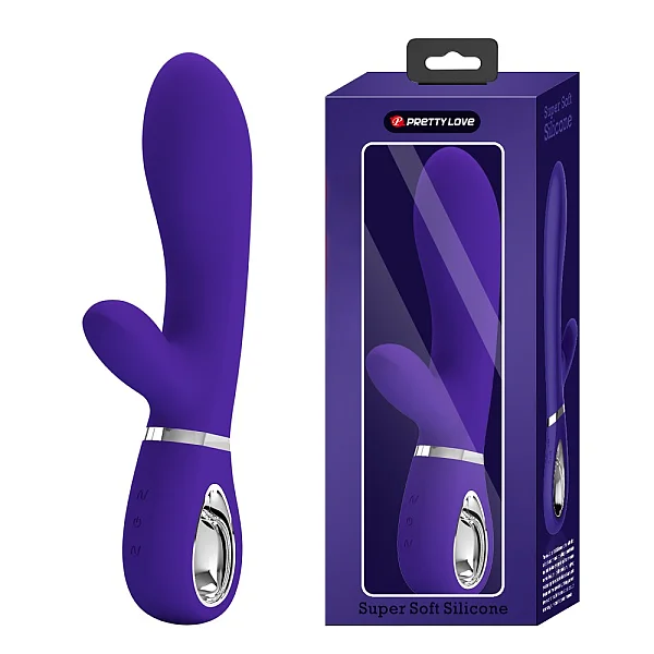 Vibrator Rabbit Thomas, Indigo, 20.5 Cm