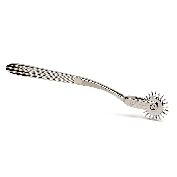 Accesoriu Pentru Stimulare Erotica One-row Wartenberg Pinwheel, Argintiu