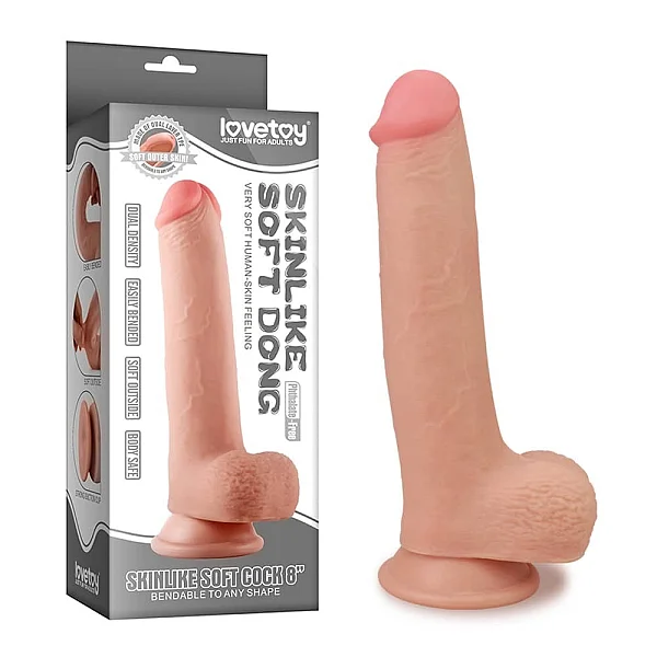 Dildo Ultra Realistic Skinlike, Natural, 23 Cm