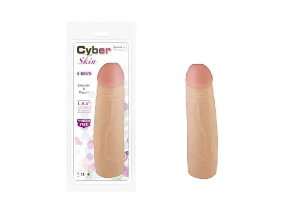 Extensie/manson Penis Cyber Skin Sleeve No. 2, Natural, 21.5 Cm