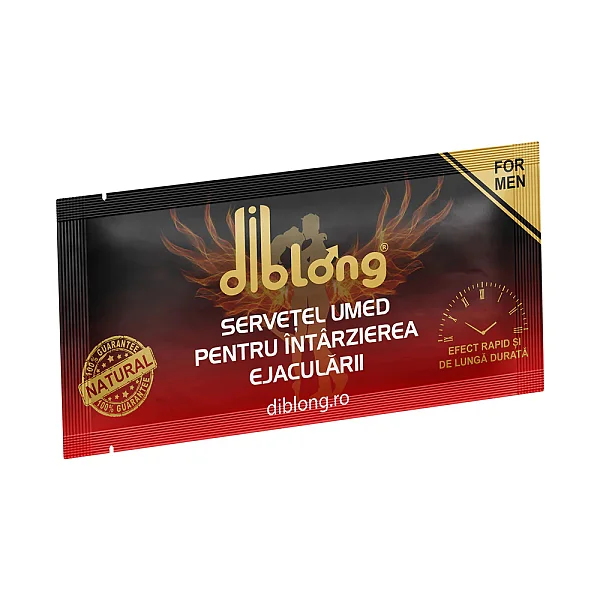 Servetel Pentru Intarzierea Ejacularii Diblong Delay Towel, 1 Buc