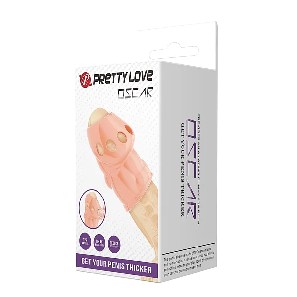 Manson Pentru Penis Oscar, Natural, 6.5 Cm