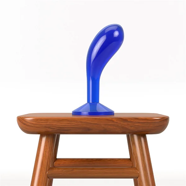Dop Anal Flawless Clear, Albastru, 15 Cm