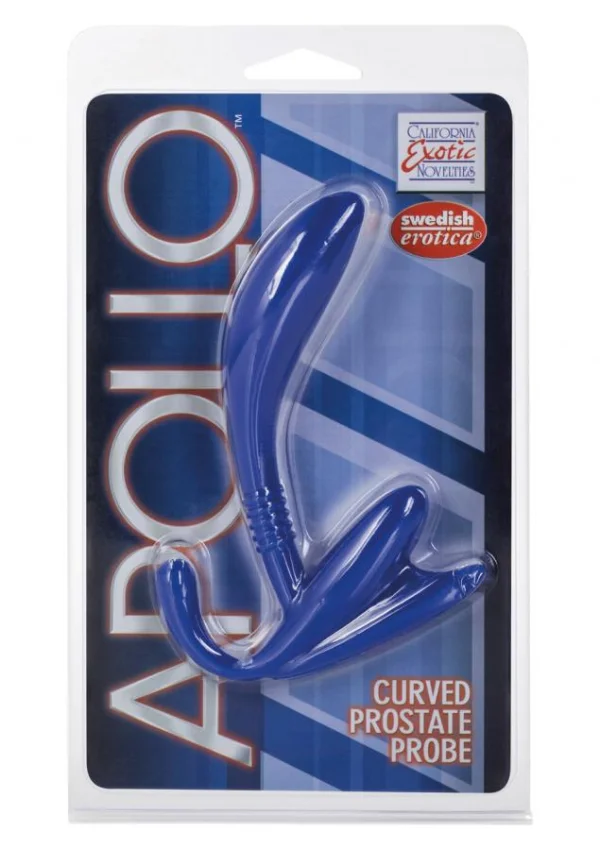 Apollo Curved Prostate Probe - Blue
