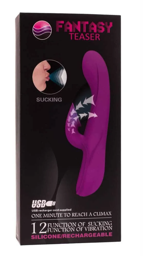Vibrator Special Rabbit Teaser, Violet, 18.5 Cm