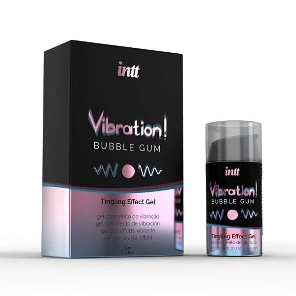 Gel Stimulant Cu Aroma Bubble Gum Vibration, 15 Ml