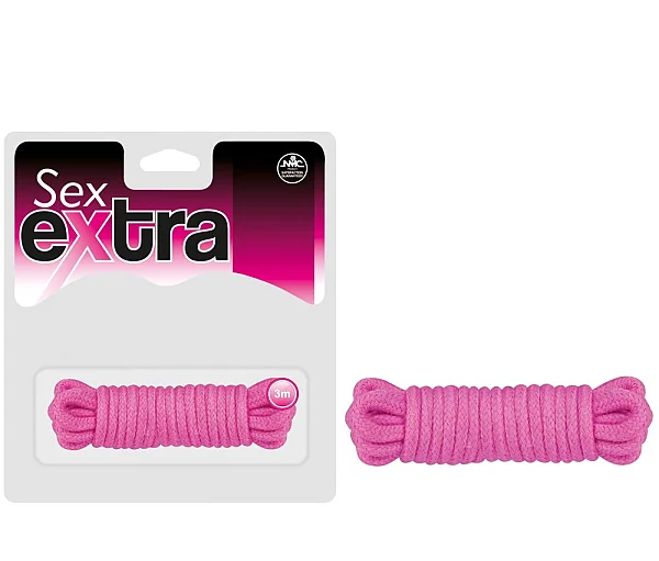 Franghie Pentru Imobilizare Erotica Sex Extra Love, Roz, 3 Metri