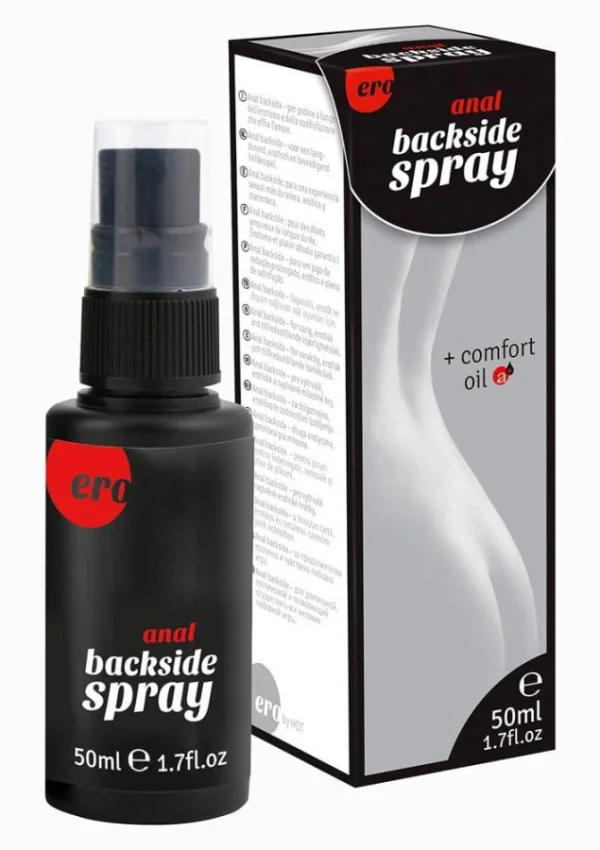 Spray Anal Hot Backside + Confort Oil, 50 Ml