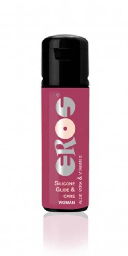 Lubrifiant Pe Baza De Silicon Eros Glide + Care Woman, 30 Ml