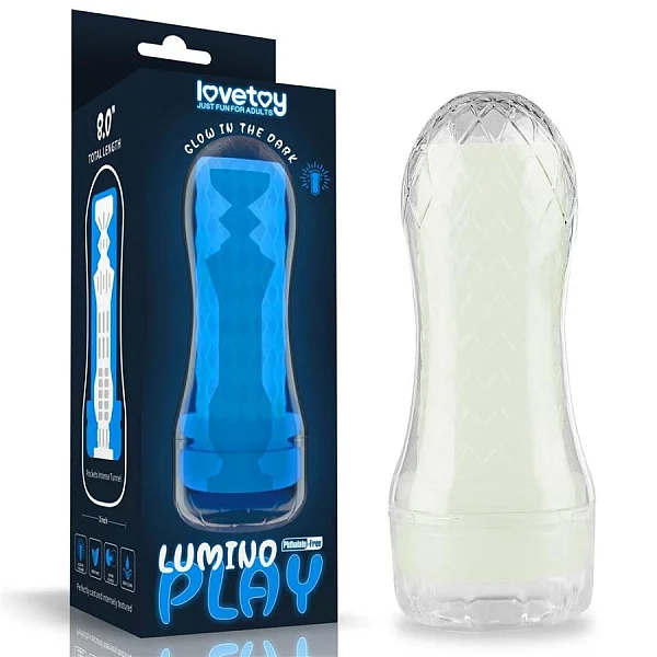Masturbator Fosforescent Lumino Play Pocketed