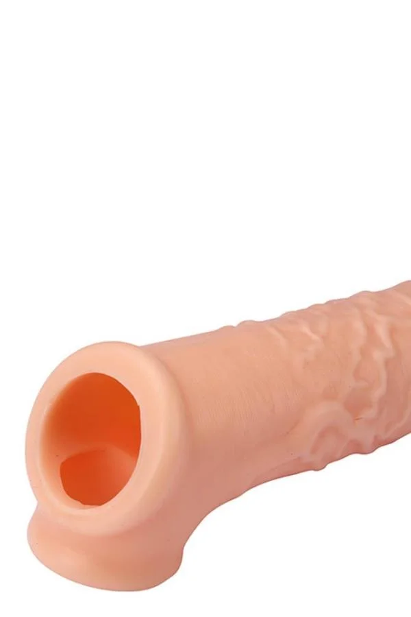 Extensie/manson Penis Cu Inel Testicule, Natural, 16.5 Cm