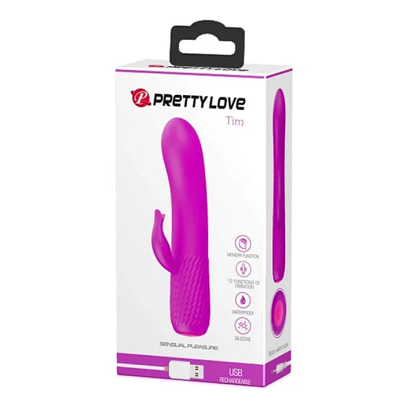 Vibrator Tim, Violet, 15 Cm