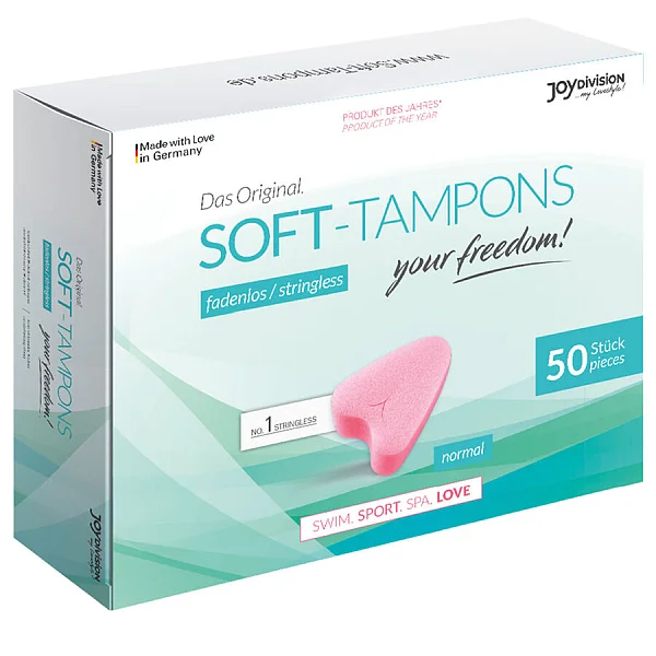 Soft-tampons Normal (normal), 50er Schachtel (box Of 50)