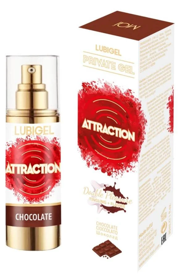 Lubrifiant Cu Efect Senzorial Si Aroma Ciocolata Lubigel, 30 Ml