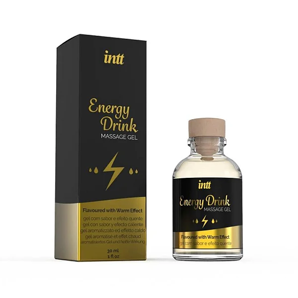 Gel Stimulant Cu Efect Incalzire Si Aroma Bautura Energizanta, 30 Ml