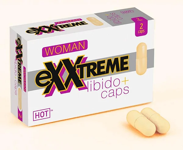 Afrodiziac Pentru Femei Hot Exxtreme Libido, 2 Capsule