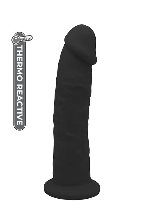 Dildo Realistic Dream Toys, Negru, 22 Cm