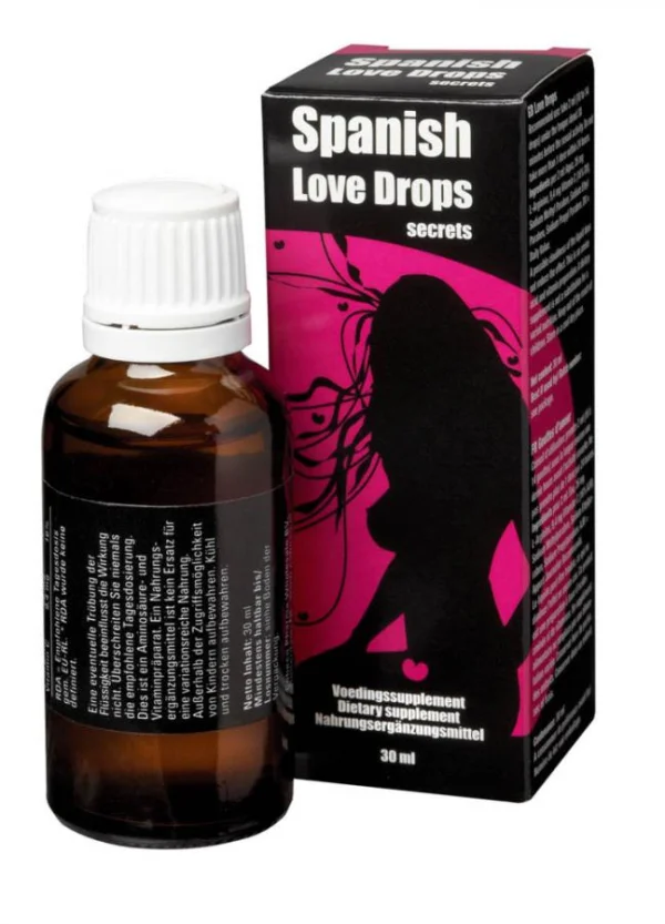 Afrodisiac Spanish Love Drops Secrets, 30 Ml