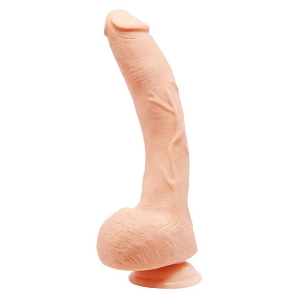 Dildo Clasic Cu Ventuza Beautiful Jack, Natural, 26 Cm