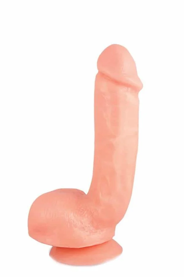 Dildo Ultra Realistic Cu Ventuza X5 Hard On, Natural, 22 Cm
