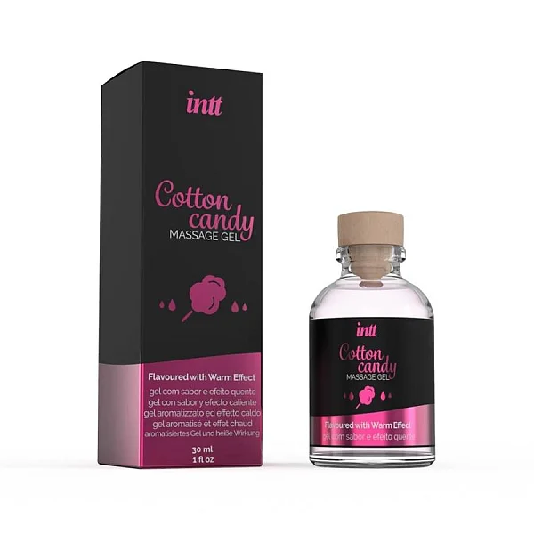 Gel Stimulant Cu Efect Incalzire Si Aroma Vata De Zahar, 30 Ml